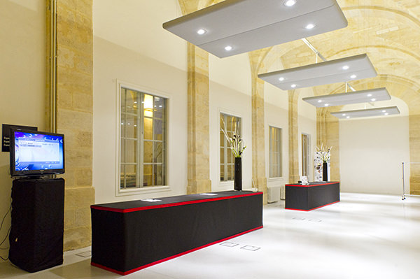 Nouvel espace réceptif de la Chambre de Commerce et d'Industrie de Bordeaux